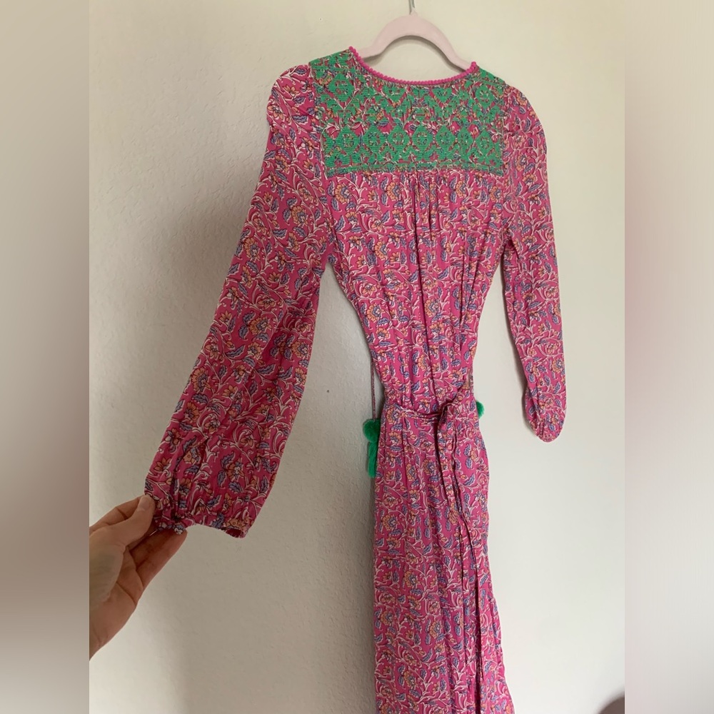 J Crew Belted Embroidered Tunic Dress - Picture 8 of 12